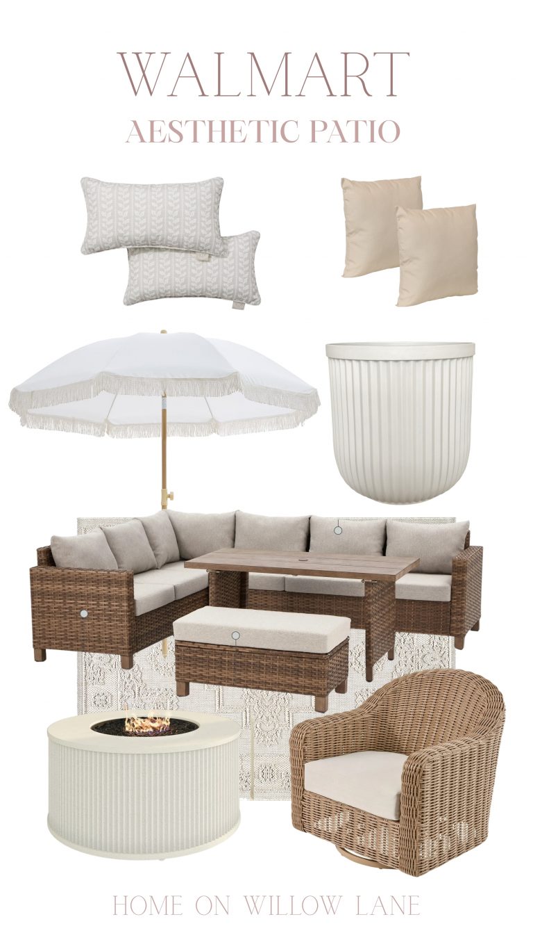 Affordable Walmart Patio Setup That Looks High-End
