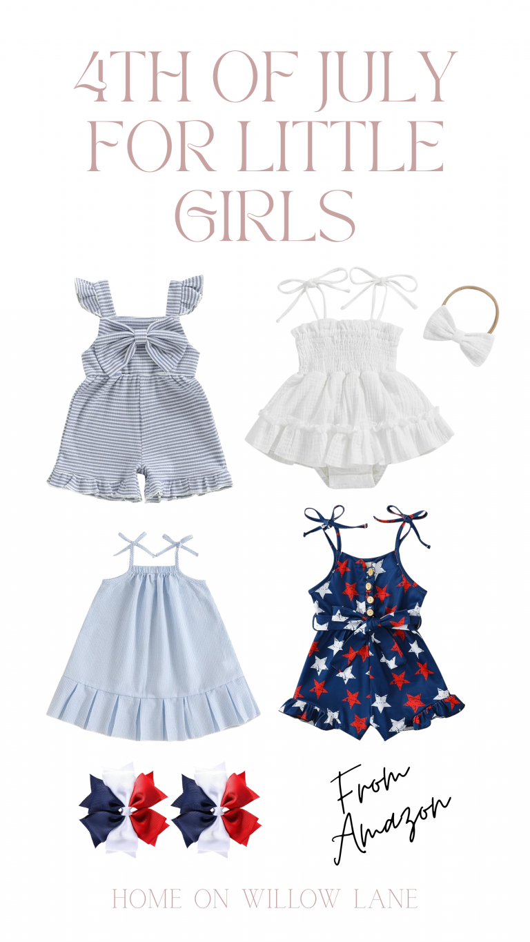 4th Of July Outfits For Little Girls