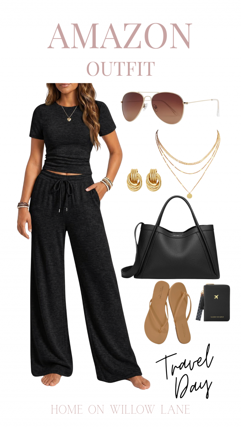 Travel Day Outfit From Amazon