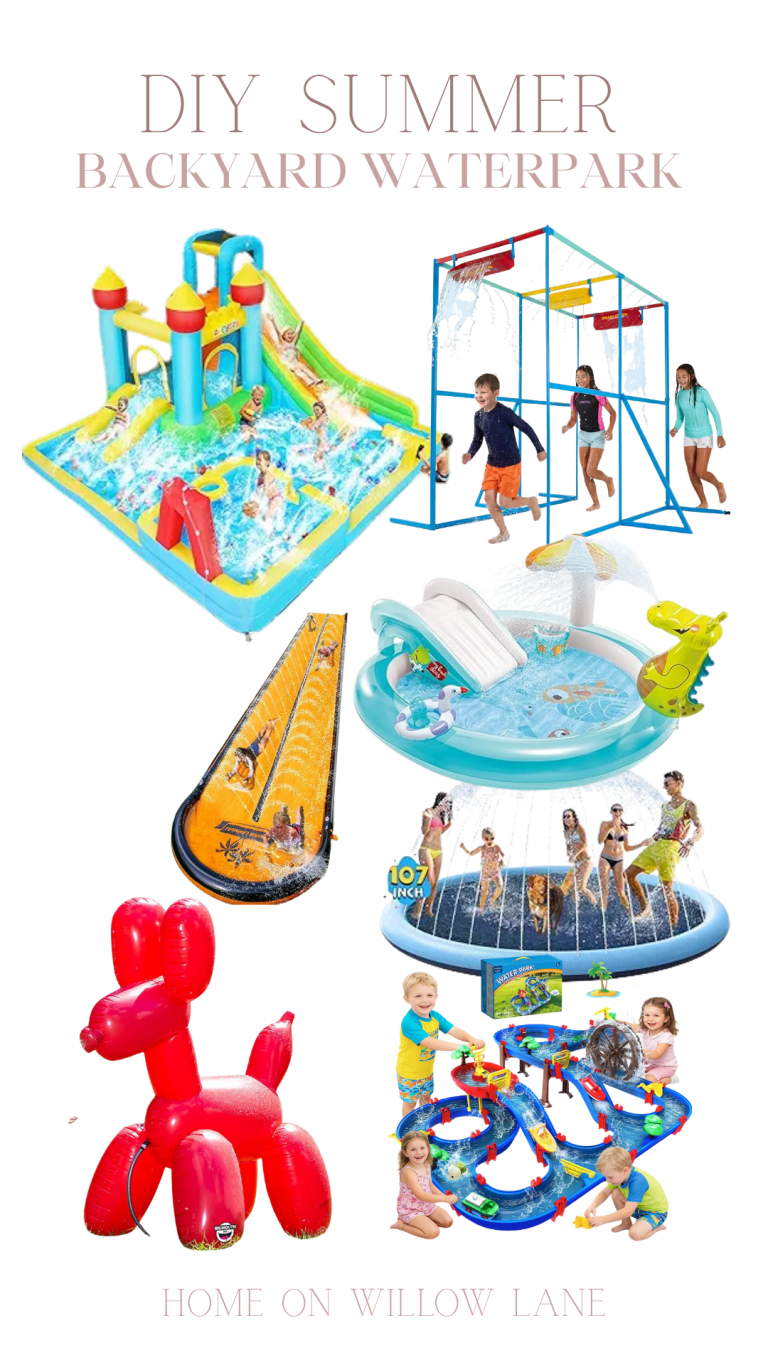 DIY SUMMER BACKYARD WATERPARK